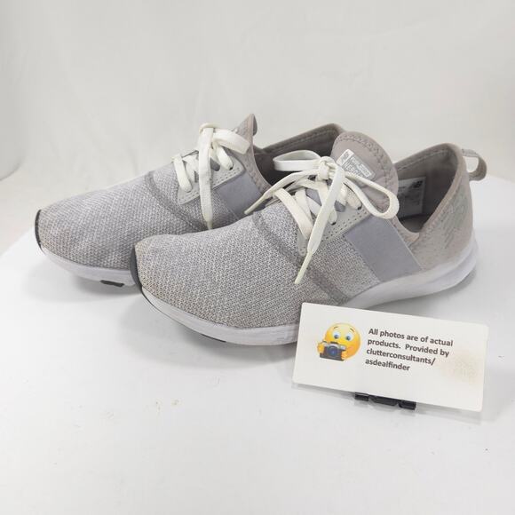 New Balance Fuel Core Nergize Running Shoe Womens Size 6 WXNRGOH Gray White - Picture 1 of 9